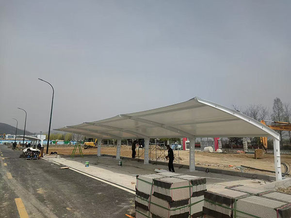 青岛膜结构车棚